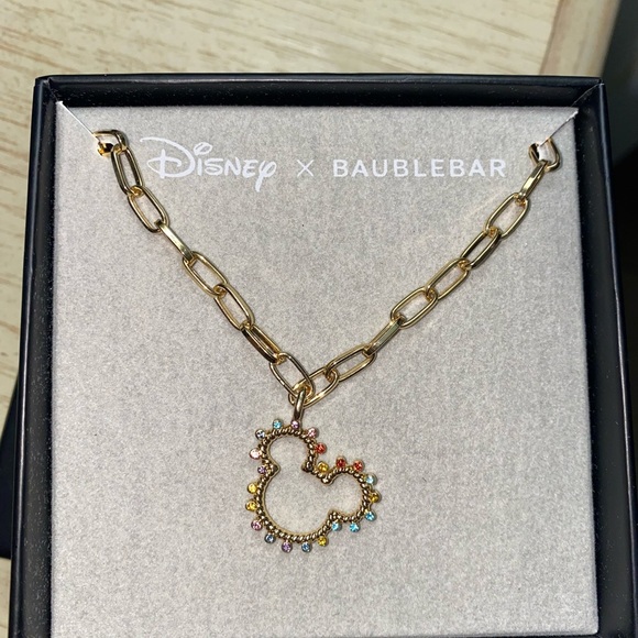 Disney baublebar mickey necklace - Picture 2 of 5